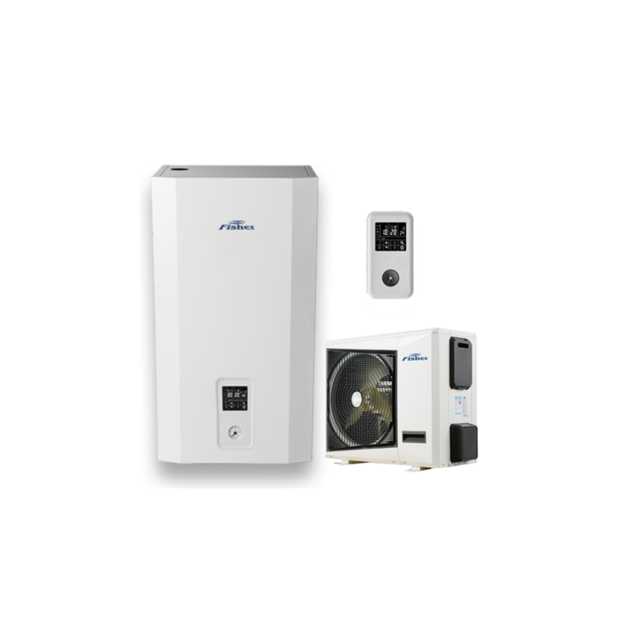 Fisher e-HeatR levegő-víz hőszivattyú 16 kW - 3fázis