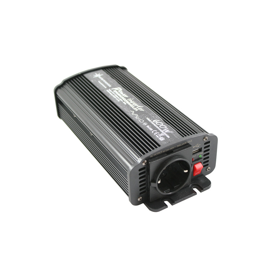 Feszültség átalakító inverter 12V 600/1200 Watt Feszültség átalakító inverter 12V 600/1200 Watt
