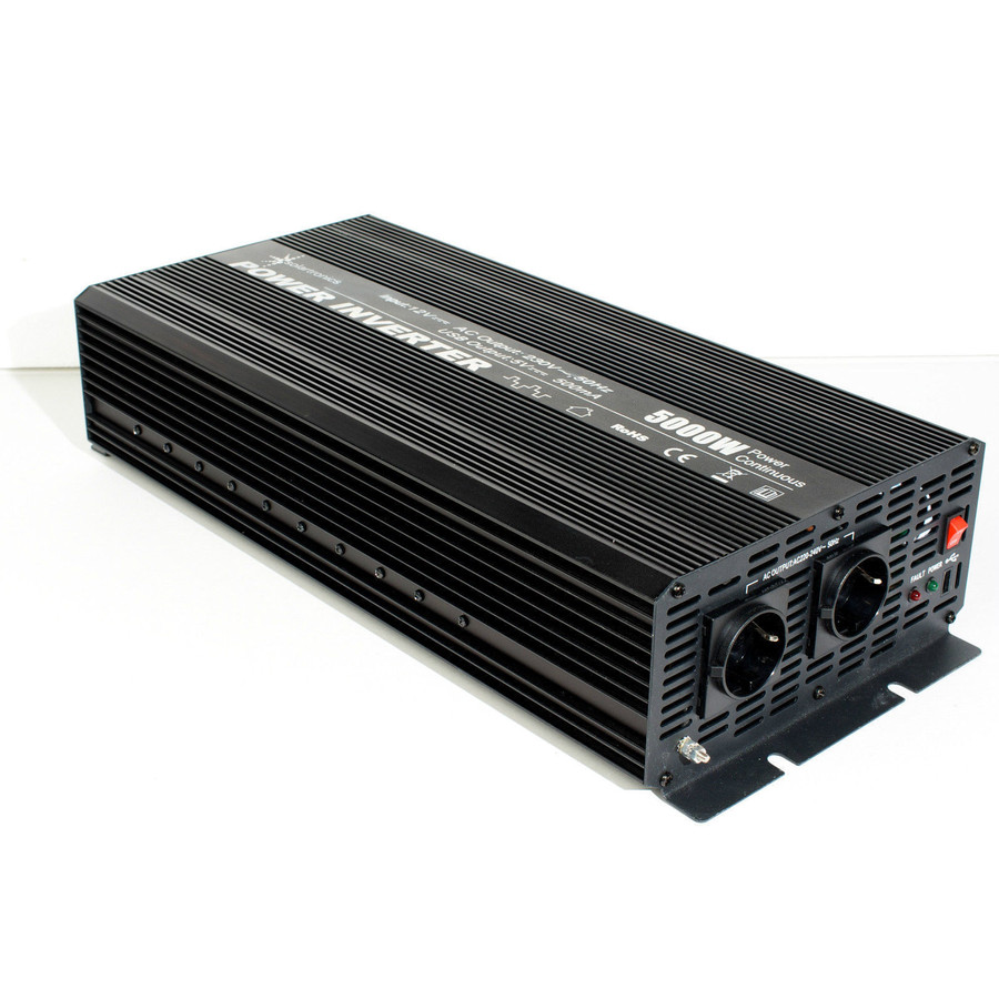 Feszültség átalakító Inverter 12v-230v 5000/10000 Watt Feszültség átalakító Inverter 12v-230v 5000/10000 Watt