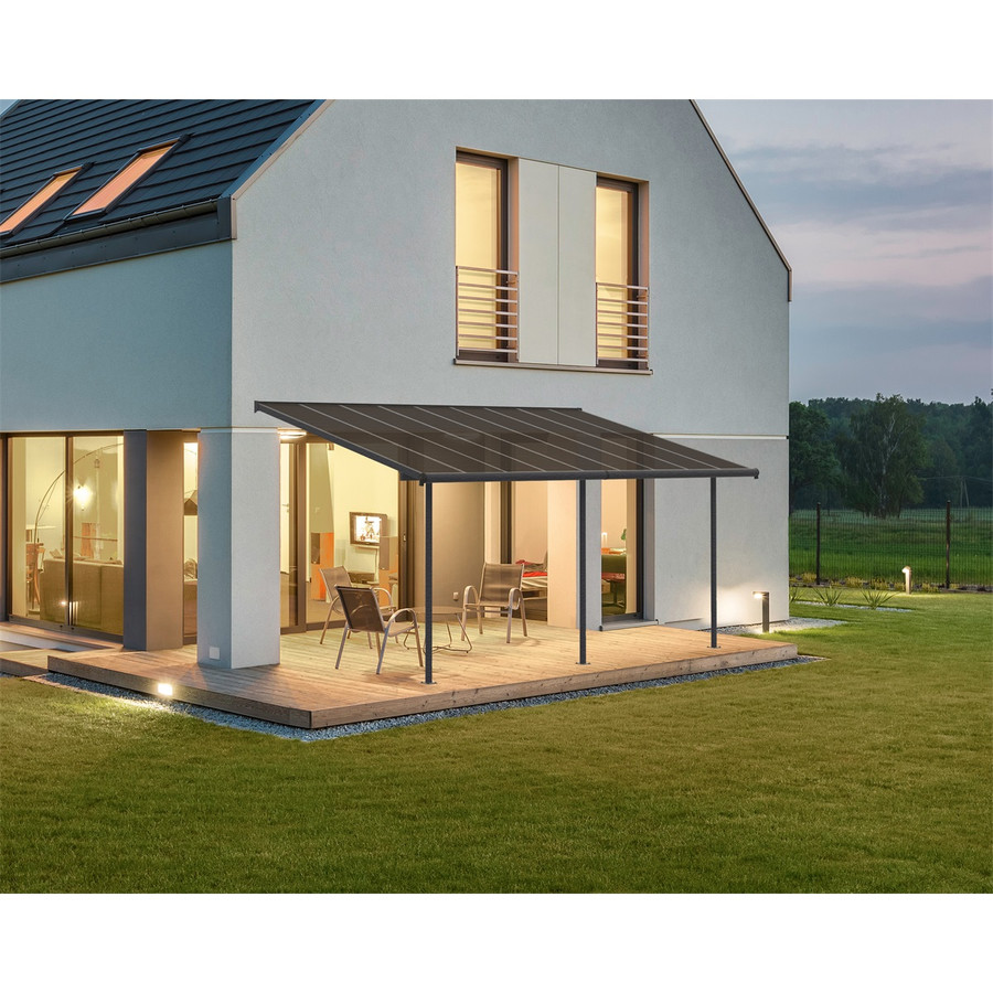 Palram Capri 5400 alumínium pergola - 3x5,46 antracit Palram Capri 5400 alumínium pergola - 3x5,46 antracit