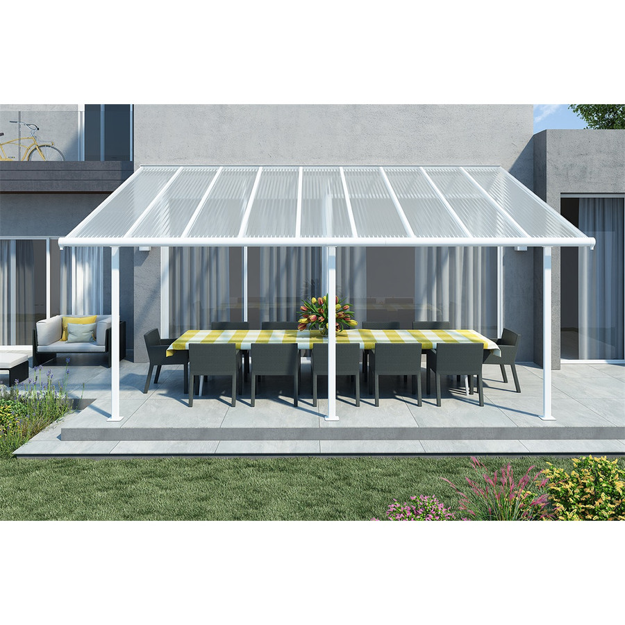 Palram Sierra 5400 alumínium pergola - 3x5,46 fehér Palram Sierra 5400 alumínium pergola - 3x5,46 fehér