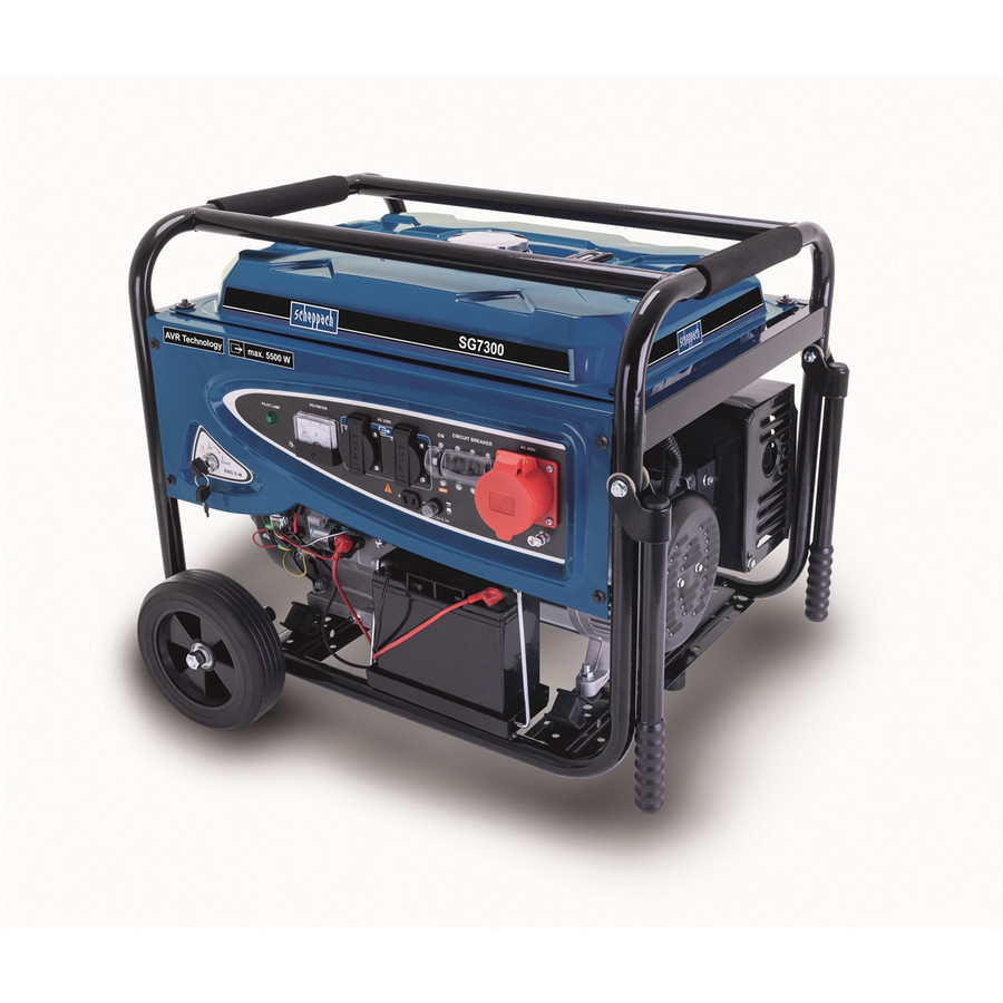 Scheppach SG 7300 vázszerkezetes áramfejlesztő - 5500 W Scheppach SG 7300 vázszerkezetes áramfejlesztő - 5500 W