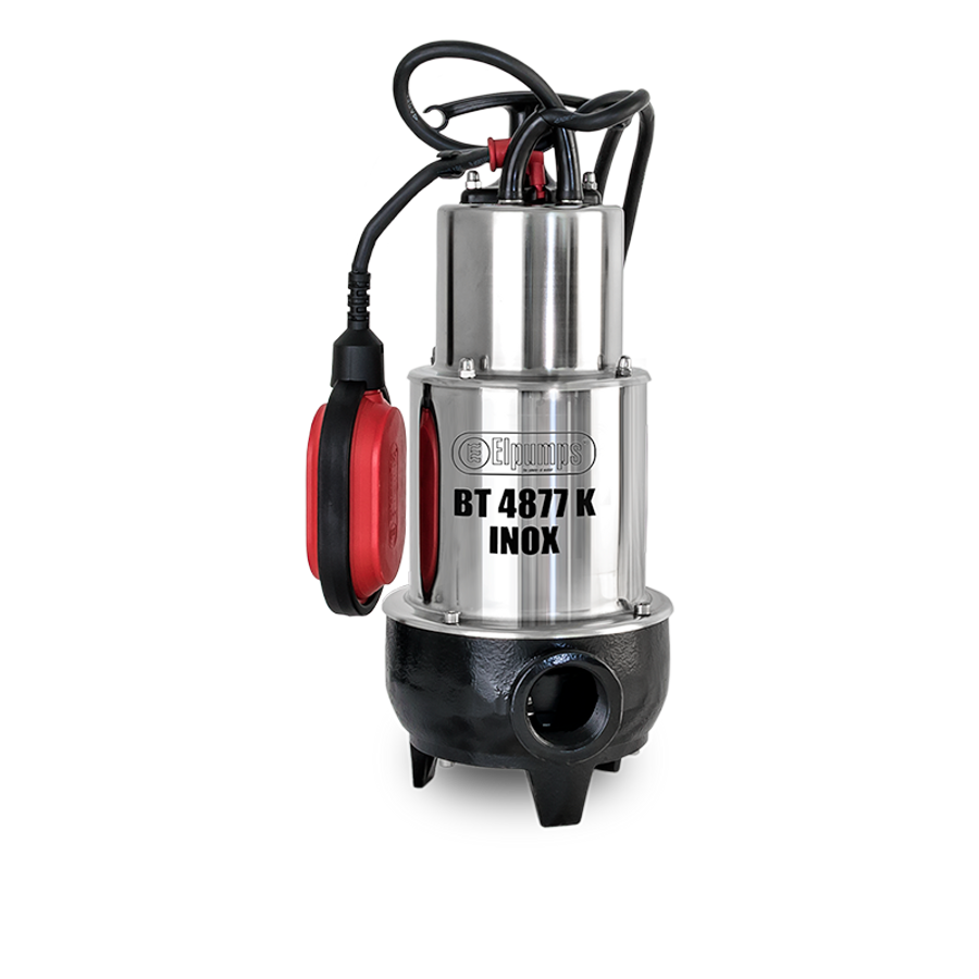 Elpumps BT 4877 K INOX darabolós szennyvíz szivattyú Elpumps BT 4877 K INOX darabolós szennyvíz szivattyú