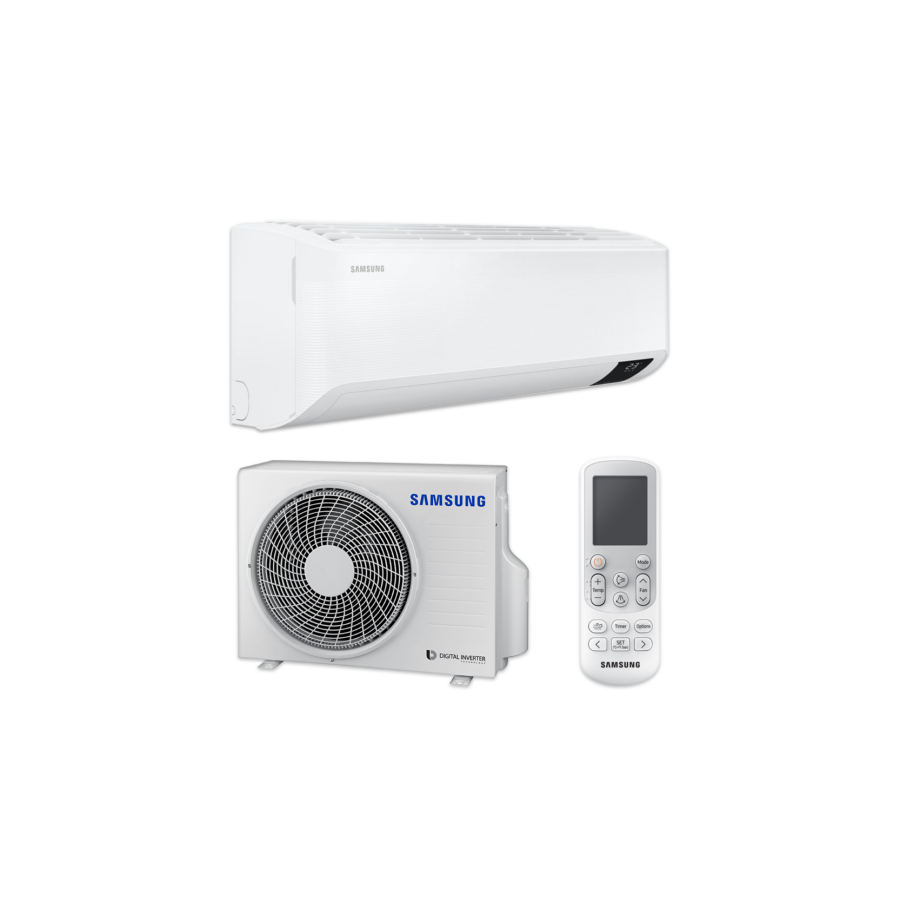 SAMSUNG CEBU OLDALFALI INVERTERES KLÍMA SZETT 3,5KW