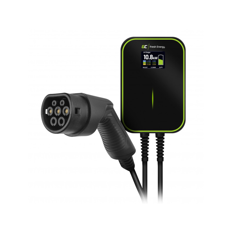 ELEKTROMOS AUTÓK ÉS PLUG-IN HIBRIDEK TÖLTÉSÉRE 22KW-OS TYPE 2 KÁBELLEL FALI TÖLTŐ WALLBOX ELEKTROMOS AUTÓK ÉS PLUG-IN HIBRIDEK TÖLTÉSÉRE 22KW-OS TYPE 2 KÁBELLEL FALI TÖLTŐ WALLBOX