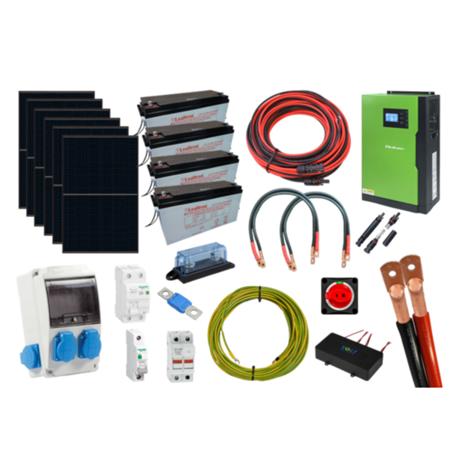 Szigetüzemű napelem rendszer komplett szett 6x455W napelem akkumulátor 7,2kWh Szigetüzemű napelem rendszer komplett szett 6x455W napelem akkumulátor 7,2kWh