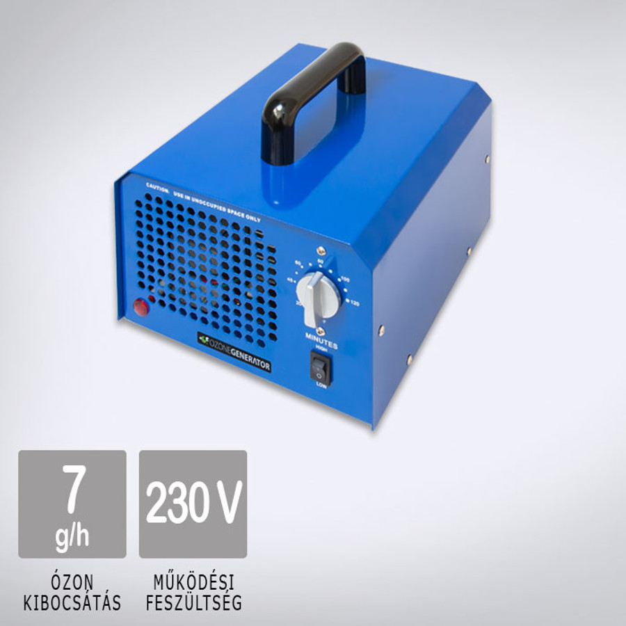 Ózongenerátor Blue 7000 választható ózon kibocsátás Ózongenerátor Blue 7000 választható ózon kibocsátás