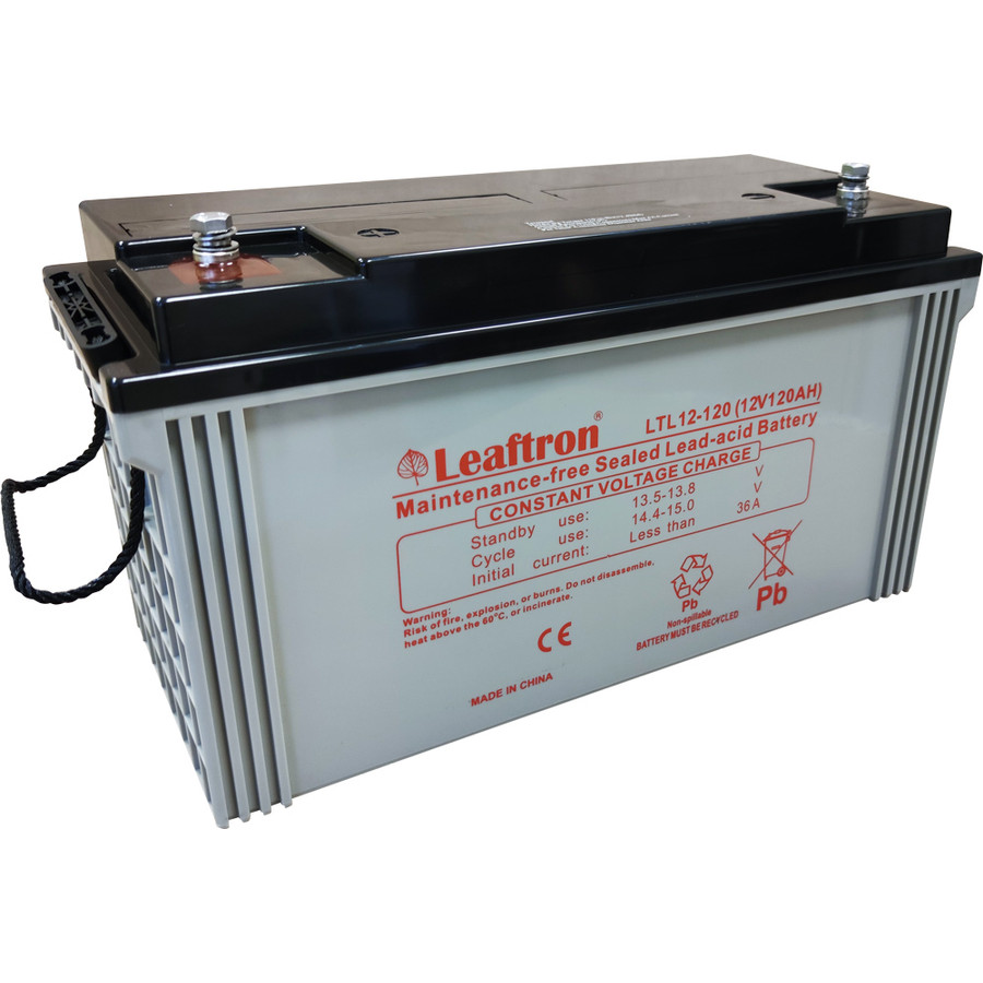 Leaftron 12V 120Ah munka akkumulátor LTL12-120