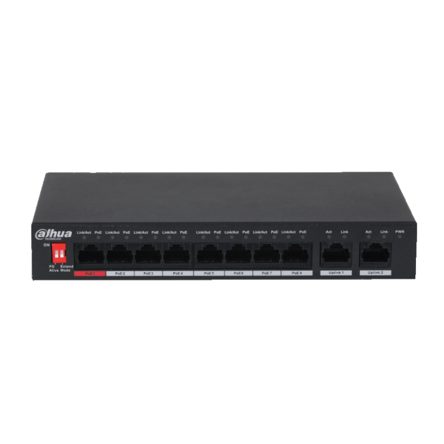 Dahua PFS3010-8ET-96-V2 PoE switch