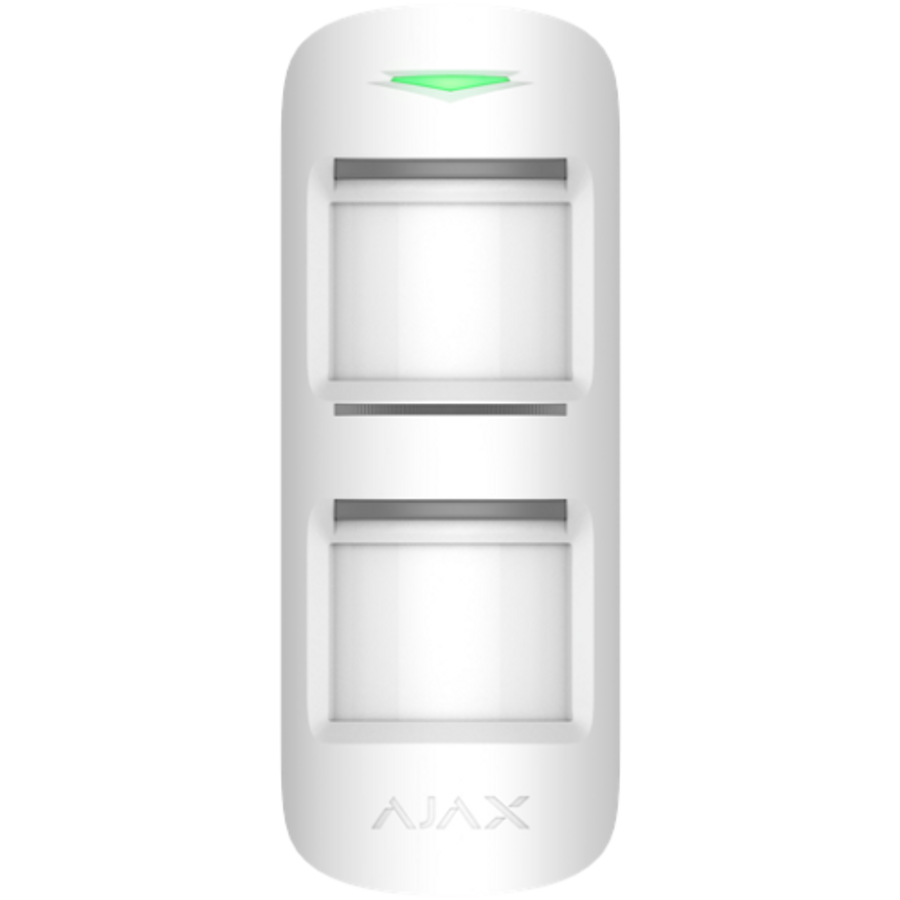 AJAX MotionProtect Outdoor WH - Vezeték nélküli kültéri Dual PIR mozgásérzékelő - Fehér