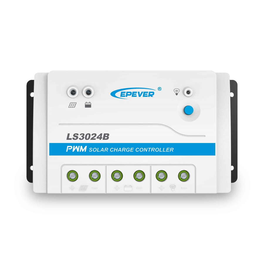 EPEVER NAPELEM PWM TÖLTÉSVEZÉRLŐ LS3024B 30A / 12V / 24V EPEVER NAPELEM PWM TÖLTÉSVEZÉRLŐ LS3024B 30A / 12V / 24V