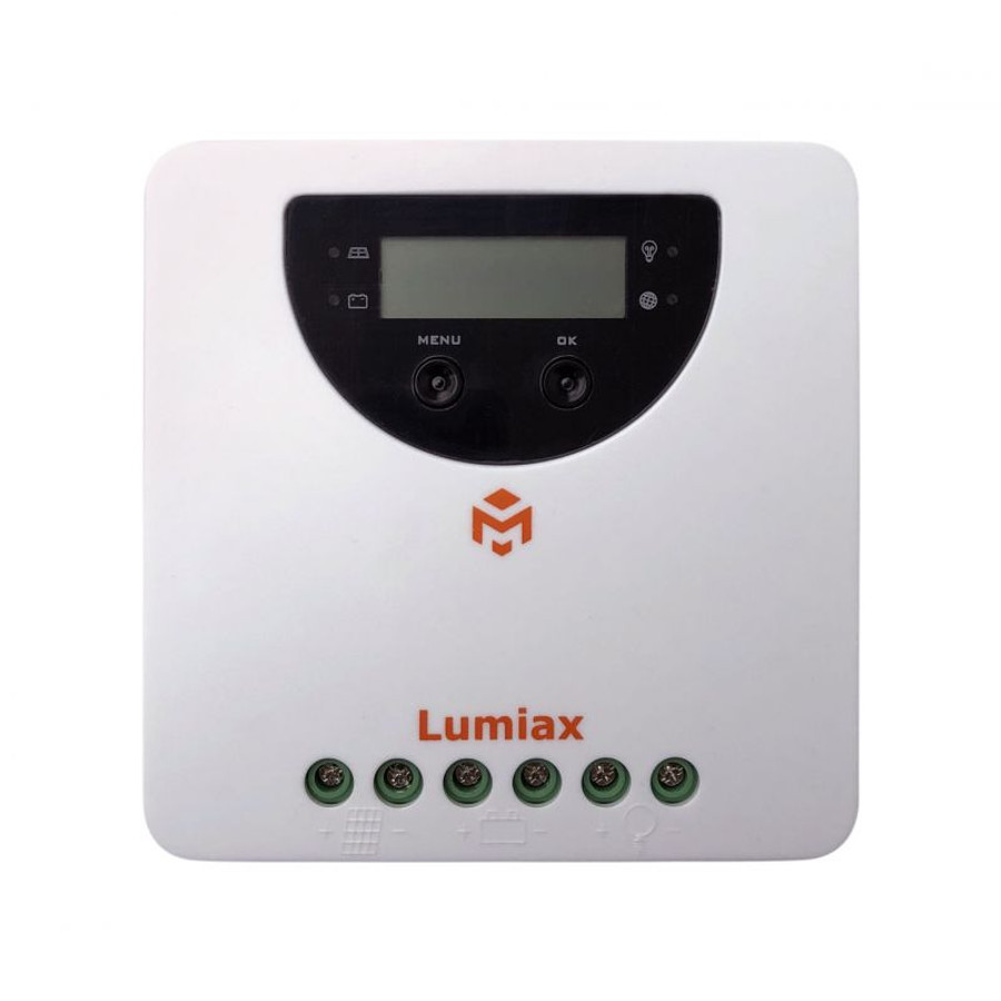 Lumiax MC2010BT Töltésvezérlő 12/24V - 20A Lumiax MC2010BT Töltésvezérlő 12/24V - 20A